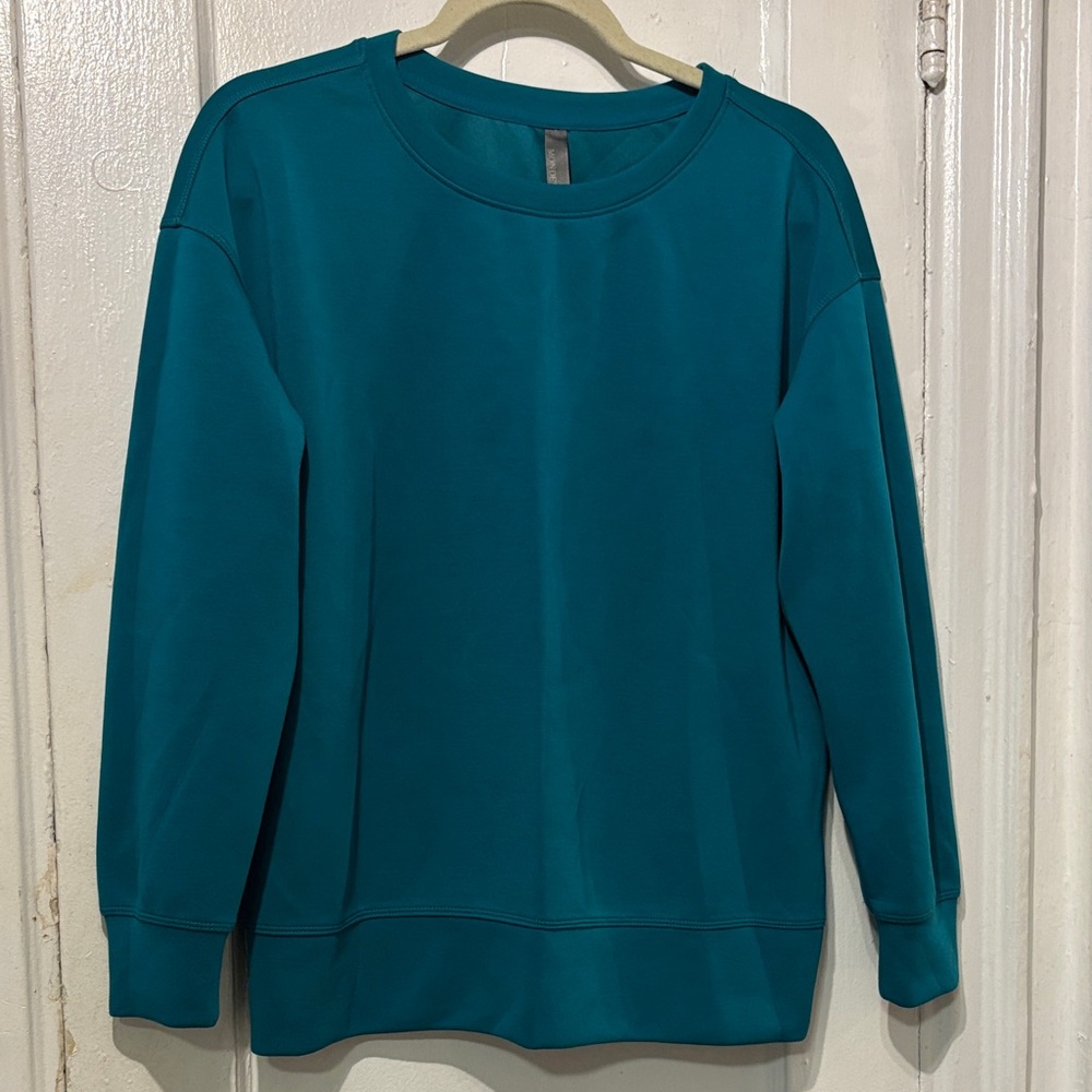 Mondetta Teal Crewneck Sweatshirt